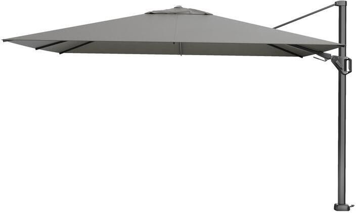 Platinum sun & shade Platinum Challenger zweefparasol T2 premium 2.60x3.50 manhattan licht grijs