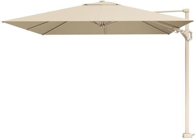 Platinum Challenger Zweefparasol T2 premium 3x3 m. Champagne Sand