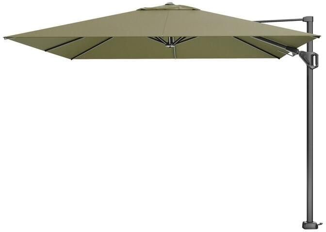 Platinum sun & shade Platinum Challenger zweefparasol T2 premium 3x3 lush green