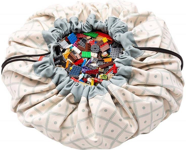 Play & Go Geo Green toy storage bag