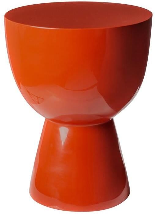 POLSPOTTEN Tip Tap Bijzettafel Koraalrood