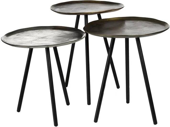 POLSPOTTEN Skippy Bijzettafel set van 3