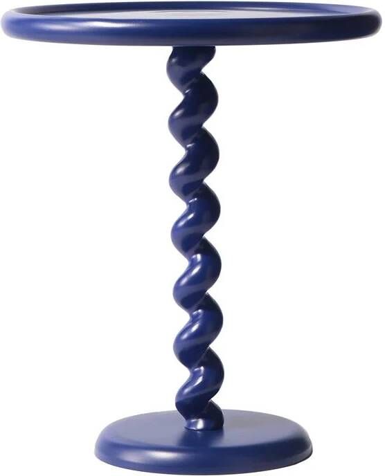 POLSPOTTEN Twister Bijzettafel Kobaltblauw