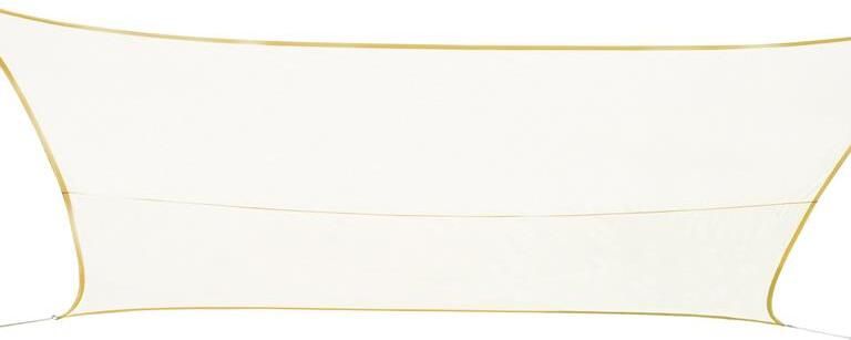 Practo Garden Schaduwzeil Rechthoek Polyetheen 3 x 4 m Crème