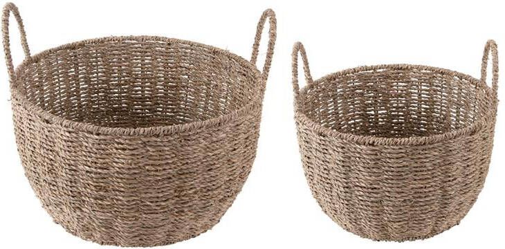 Present time Basket Set Save Medium Set of 2pcs