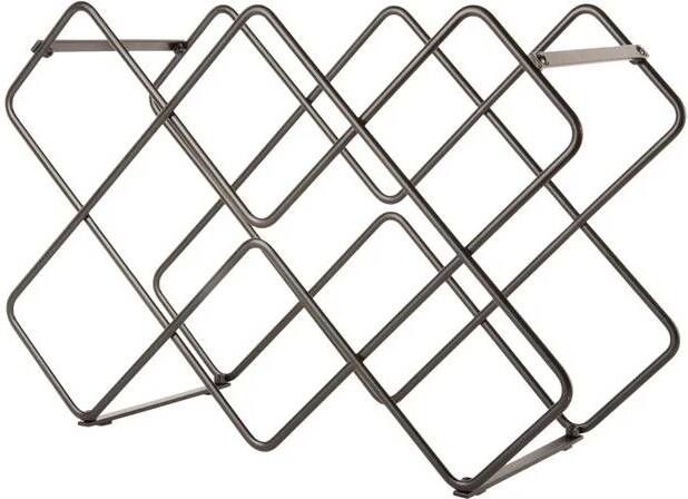 Present time Wijnrek Diamonds Zwart 40 5x15 5x27 5cm