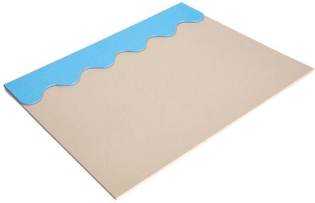 Printworks Bureau Onderlegger Beige|Blauw