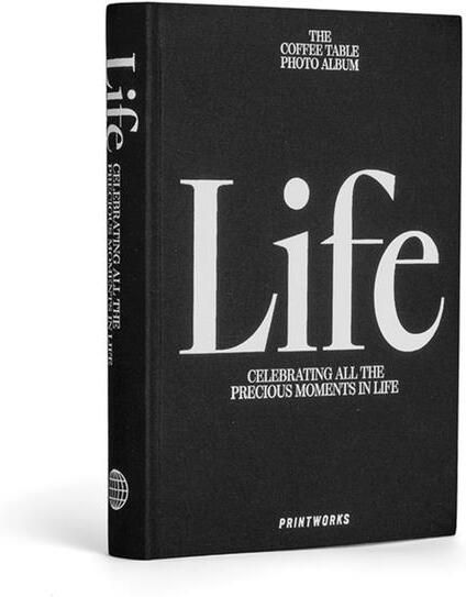 Printworks Fotoalbum | Fotoboek Life Zwart