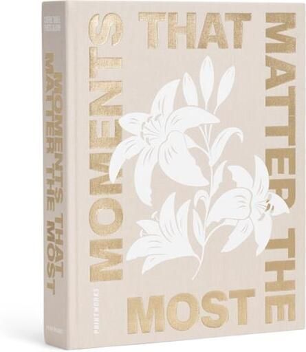 Printworks Fotoalbum Moments that Matter the Most Beige