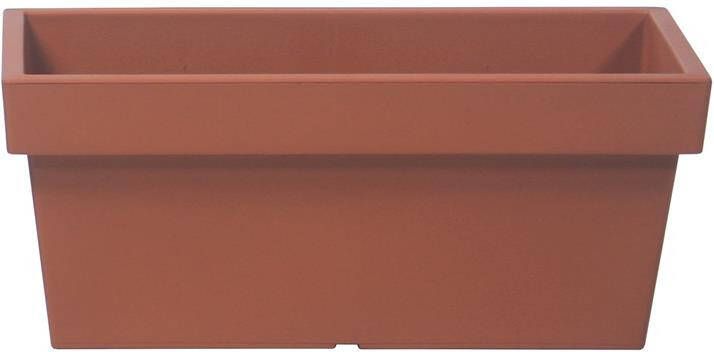 Prosperplast plantenbak kunststof 79 x 35 x 33 cm terra cotta