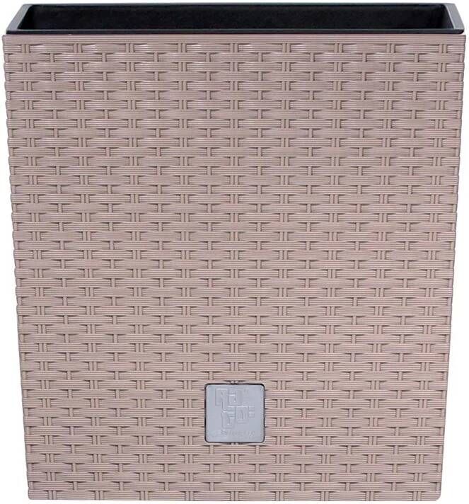 Prosperplast Plantenbak Rato taupe rotan kunststof 40 cm