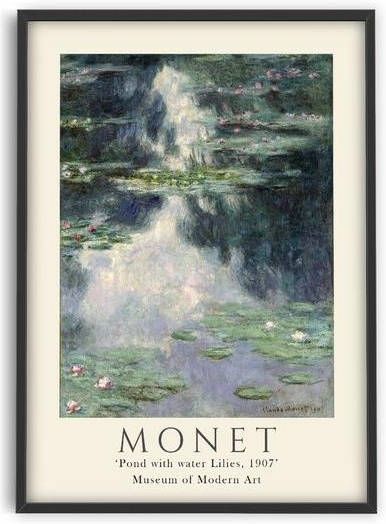 PSTR studio Claude Monet Pond with lilies