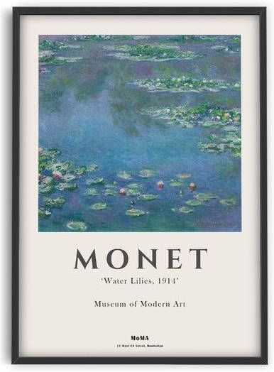 PSTR studio Claude Monet Water lilies