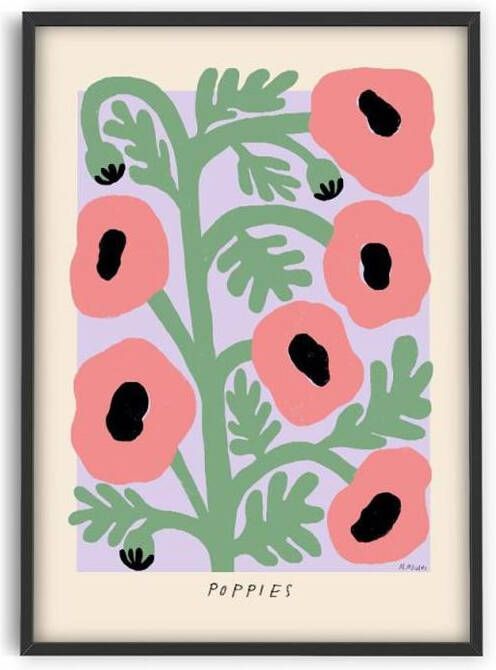 PSTR studio Madelen Pastel Poppies