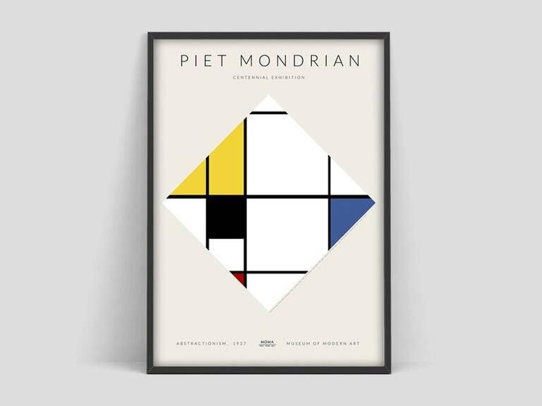 PSTR studio Piet Mondrian Minimalism
