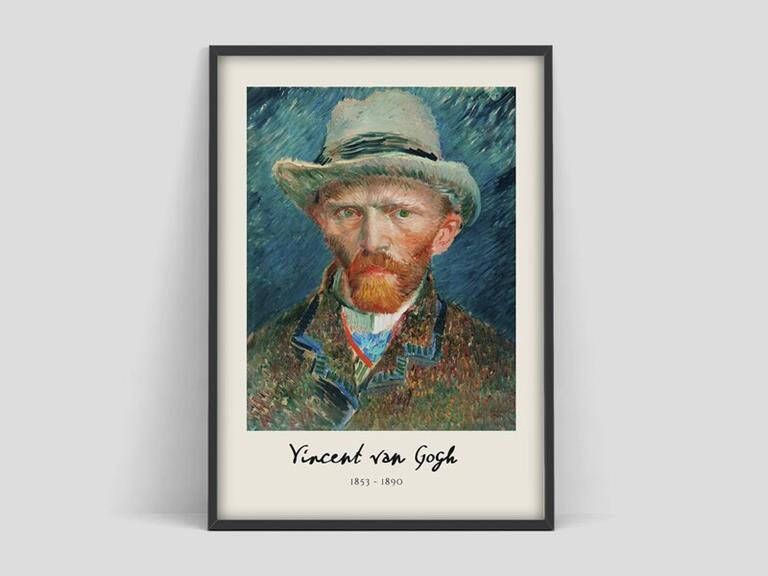 PSTR studio Vincent van Gogh Self portrait