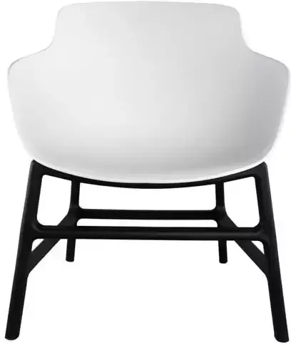 PTMD COLLECTION PTMD Nicca White polypropylene leisure chair - Foto 2
