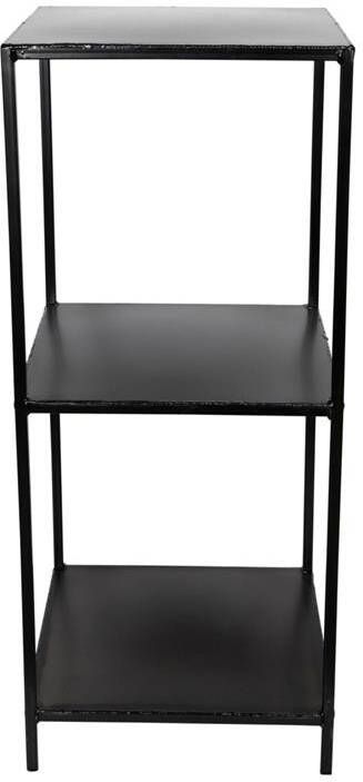 Ptmd Collection PTMD New Noba Grey metal pedestal open w shelf S - Foto 2