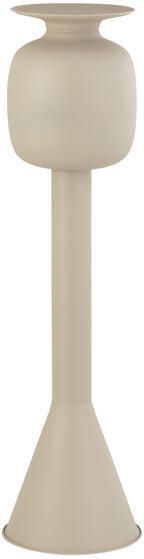 PTMD Dainah Cream Iron Pot On Long Base Small