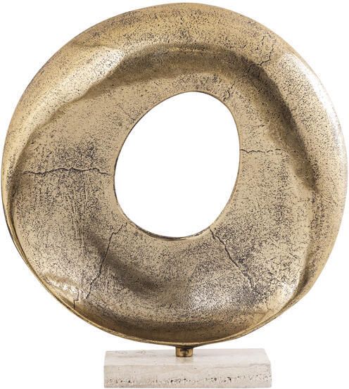 PTMD Daweson Brass Casted Alu Statue Open Round