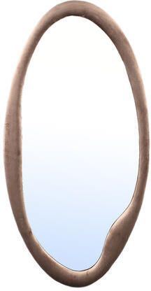 PTMD Don Brown Velvet Mirror Organic Oval S