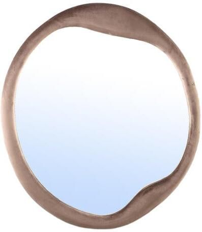PTMD Don Brown Velvet Mirror Organic Round