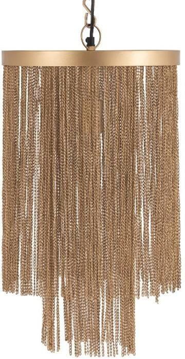 PTMD Hanglamp Brenton 30x30x50 cm Ijzer Goud