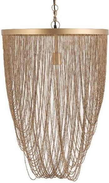 PTMD Hanglamp Nishan 50x50x70 cm Ijzer Goud