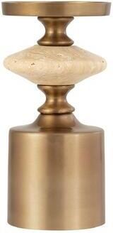 PTMD Kandelaar Nikolaos 11x11x23 cm Messing