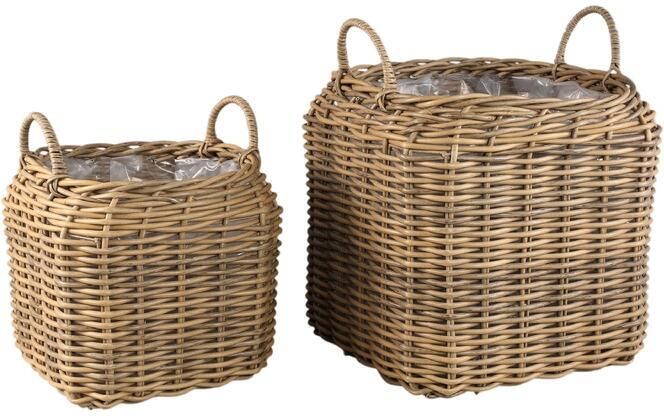 PTMD Mand Jezzelle 45x45x53 cm Polyethyleen Naturel