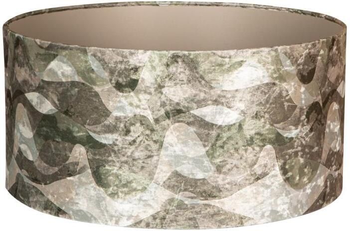 PTMD Mocca Lampenkap 50x50x25 cm Textiel Groen