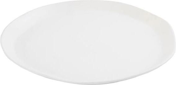 PTMD Schaal Elzye 30x30x2 cm Aluminium Creme