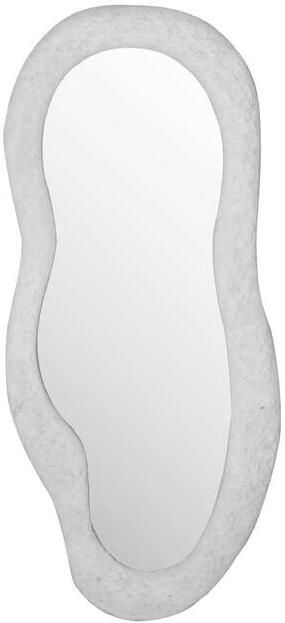 PTMD Spiegel Khowan 52x5x120 cm Steen Wit