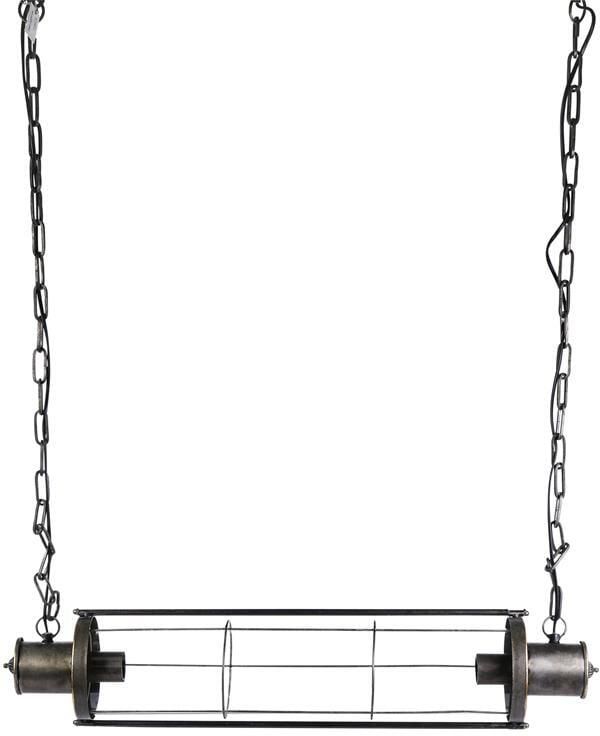 PTMD Tunnel metal grey hanging lamp