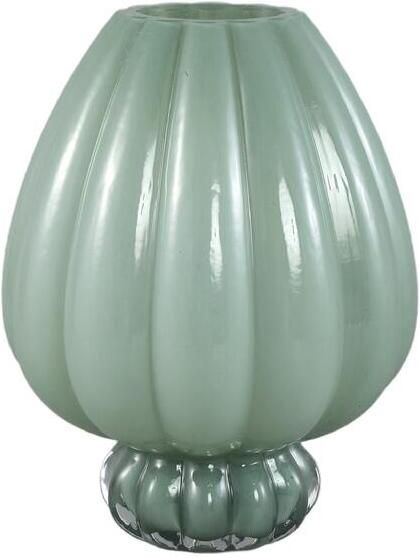 PTMD Vaas Syamer 1 21x21x27 cm Glas Groen