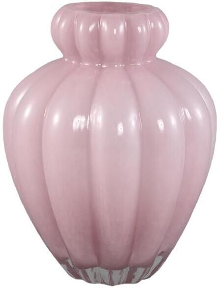 PTMD Vaas Syamer 2 21x21x27 cm Glas Roze