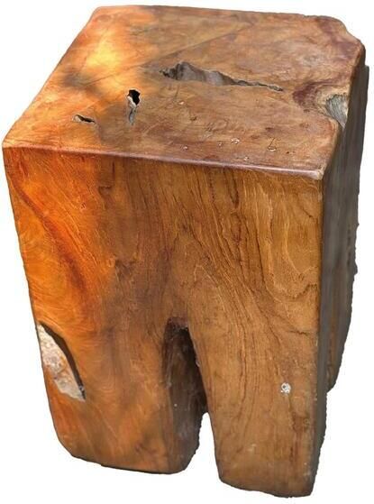 PTMD Zuil Loas 30x30x40 cm Hout Naturel