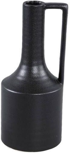 PTMD Rita Vaas 11 x 11 x 25 cm Keramiek Zwart