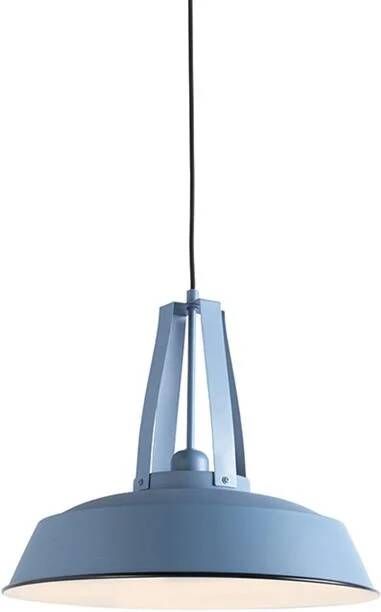 QAZQA Vintage hanglamp blauw 43 cm Living