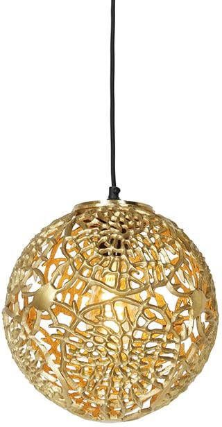 QAZQA Art deco hanglamp goud Maro - Foto 1
