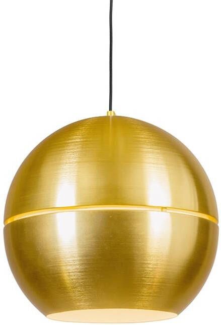QAZQA Retro hanglamp goud 40 cm Slice