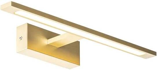 QAZQA Wandlamp messing 41 5 cm incl. LED IP44 Jerre