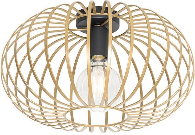 QAZQA Design plafondlamp goud 39 cm Johanna