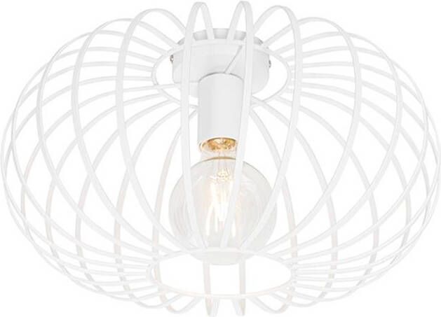 QAZQA Design plafondlamp wit 39 cm Johanna - Foto 1