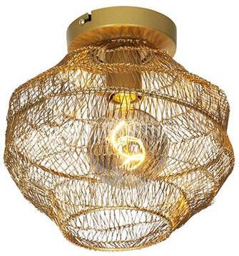 QAZQA Oosterse plafondlamp goud 25 cm Vadi