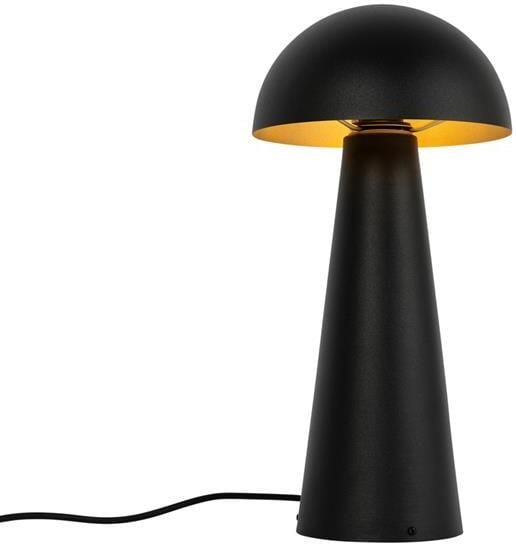 QAZQA Buiten vloerlamp zwart 50 cm Mushroom