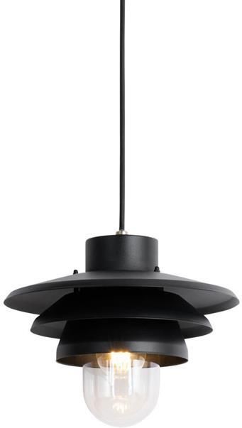QAZQA Design buiten hanglamp zwart IP44 Morty