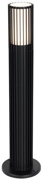 QAZQA Design buiten paaltje zwart 50 cm IP44 Boris