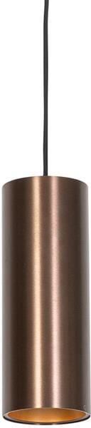 QAZQA Design hanglamp donkerbrons GU10 50mm Tubo