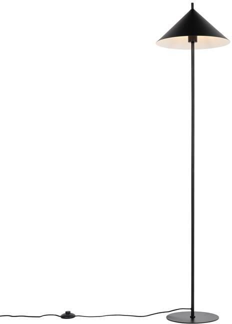 QAZQA Design vloerlamp zwart driehoek Triangolo